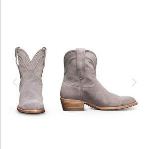 Tecovas Lucy Gray Suede Boots/Booties